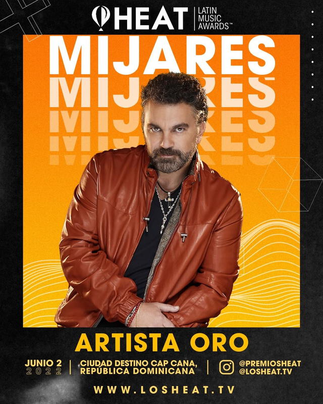 Premios Heat 2022: Artistas que recibirán premios especiales