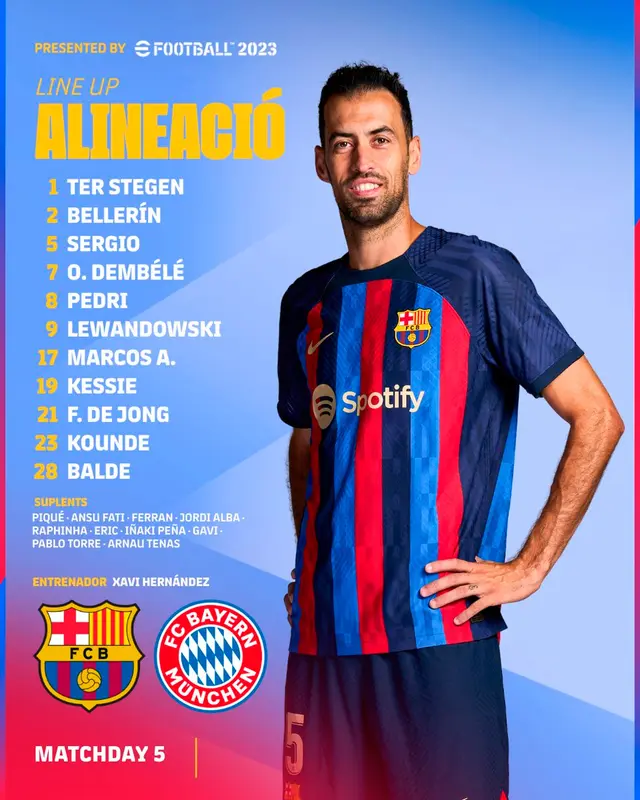 Barcelona vs Bayern Munich Barcelona vs Bayern Munich