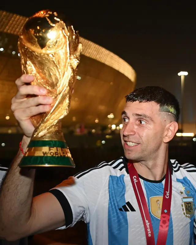 Dibu Martínez copa del mundo