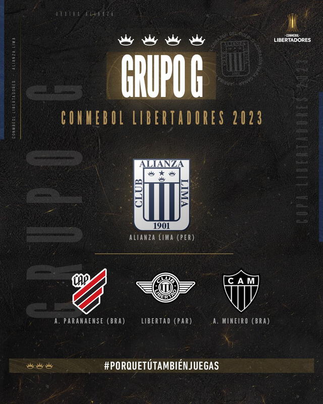  El grupo de Alianza Lima en la Libertadores es muy complicado. Foto: Club Alianza Lima   