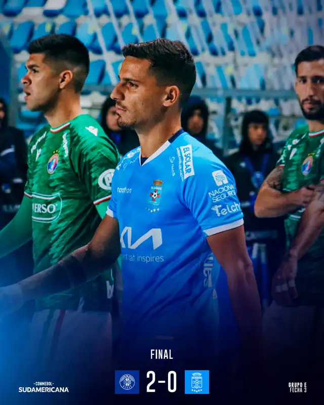 Así informó Blooming su derrota ante Audax Italiano.   