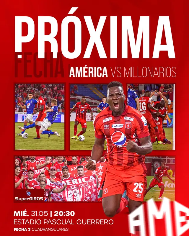 América de Cali vs Millonarios