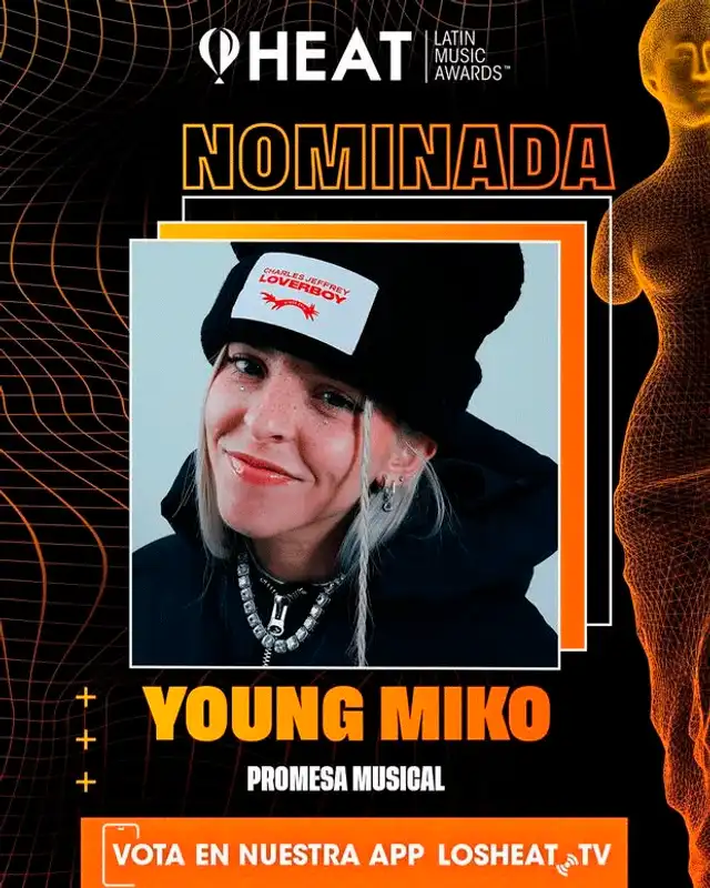 Young Miko premios Heat 2023
