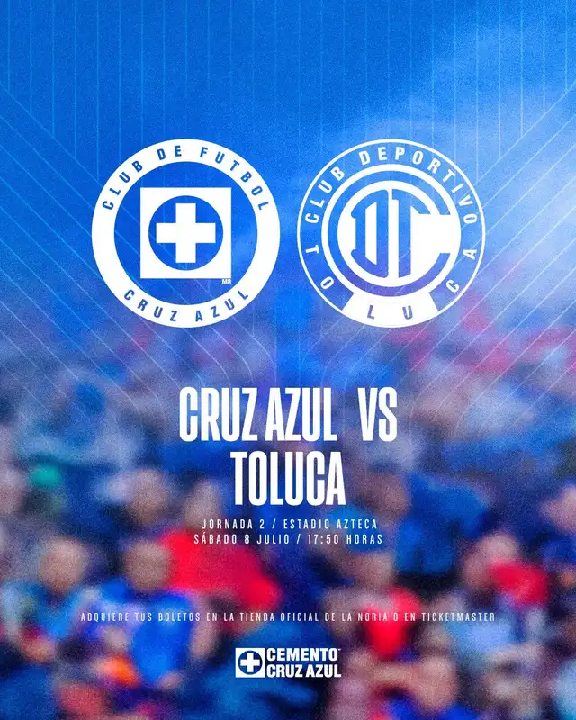 Cruz Azul vs Toluca