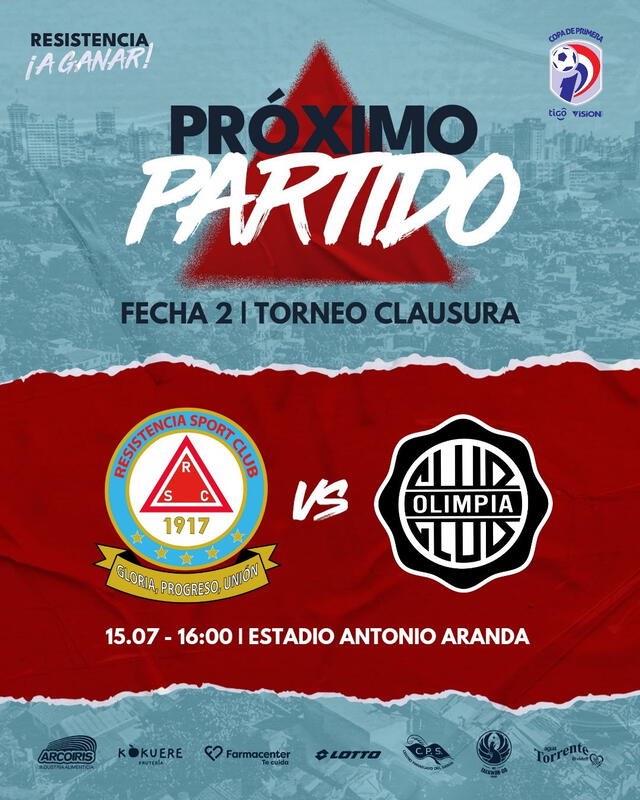 Resistencia vs Olimpia