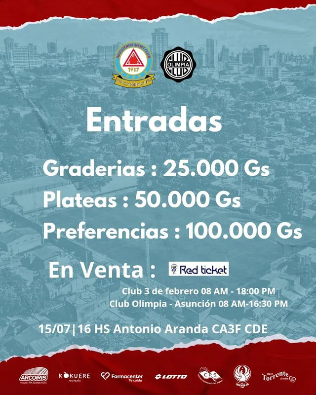 Resistencia vs Olimpia