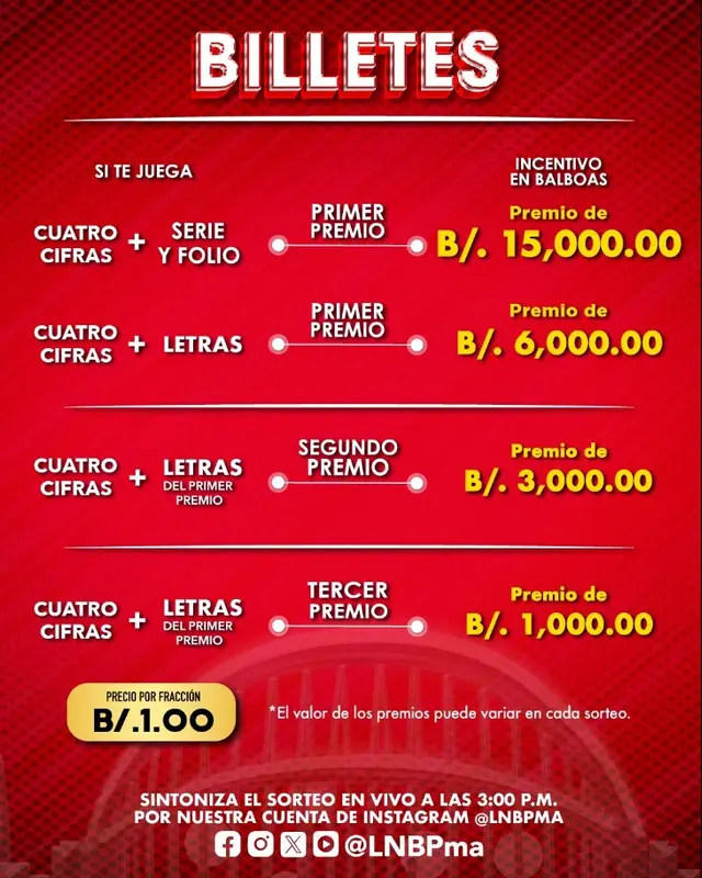 sorteo dominical