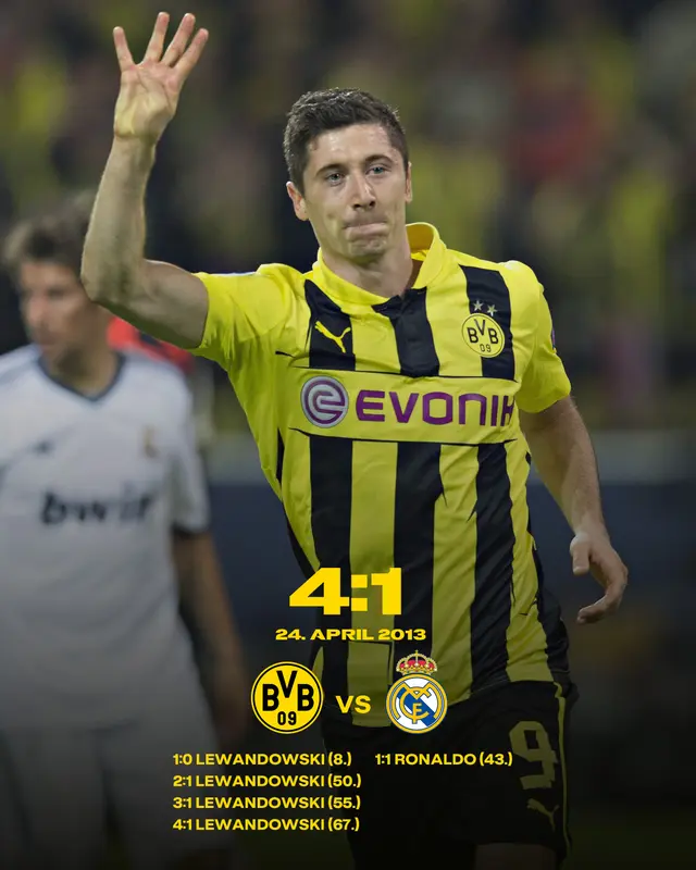 Borussia Dortmund, Real Madrid