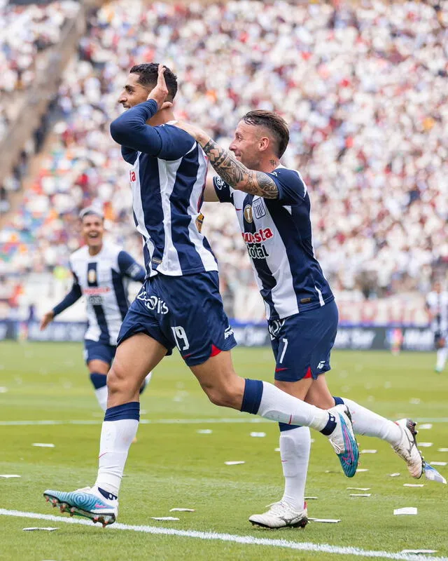 Alianza Lima en el Monumental.