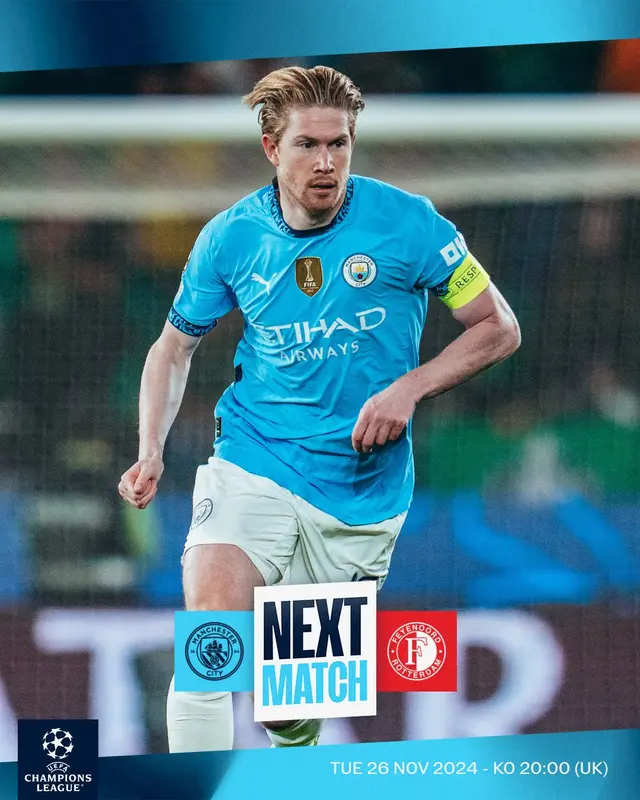 Manchester City vs Feyenoord