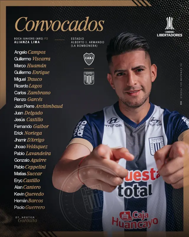 Alianza Lima vs. Boca Juniors por la Copa Libertadores Alianza Lima vs. Boca Juniors por la Copa Libertadores