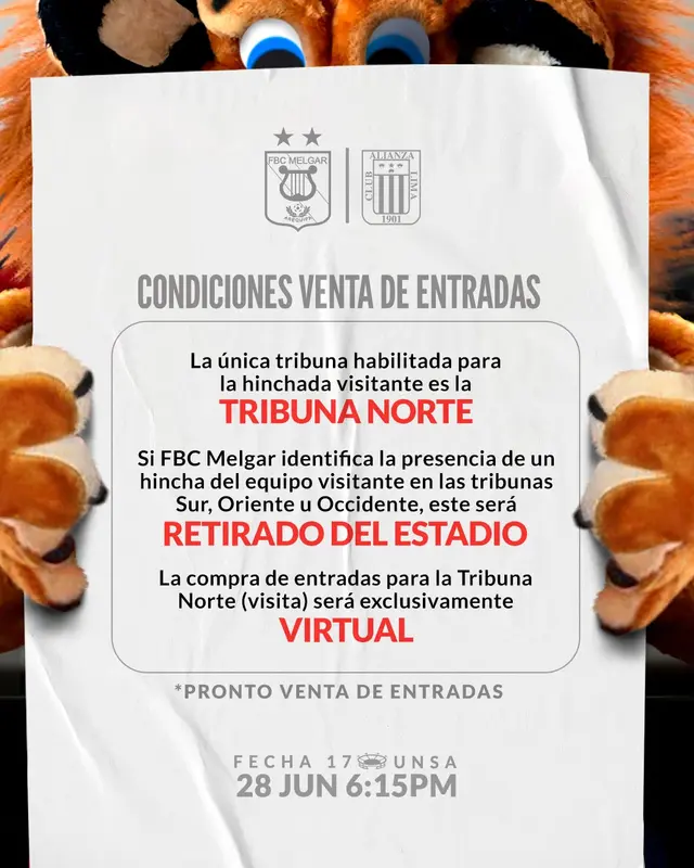 FBC Melgar, Alianza Lima FBC Melgar, Alianza Lima