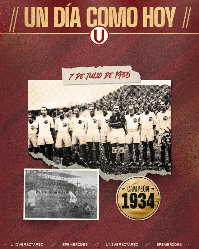 Universitario de Deportes, Título 1934