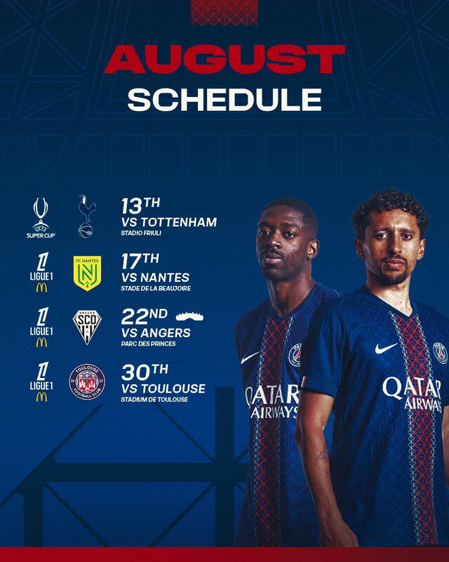 PSG vs Tottenham