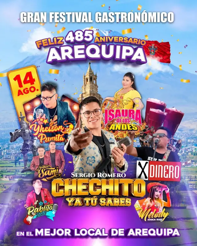 conciertos Arequipa
