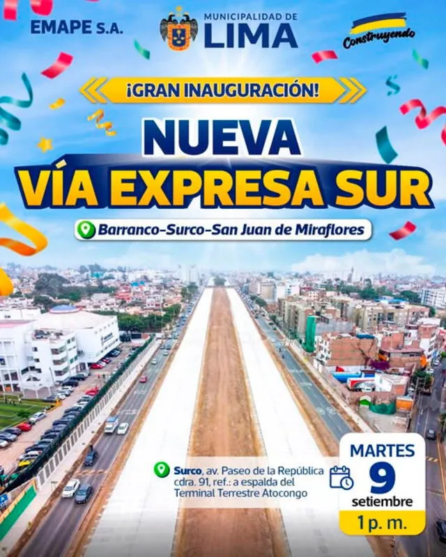 vía Expresa sur