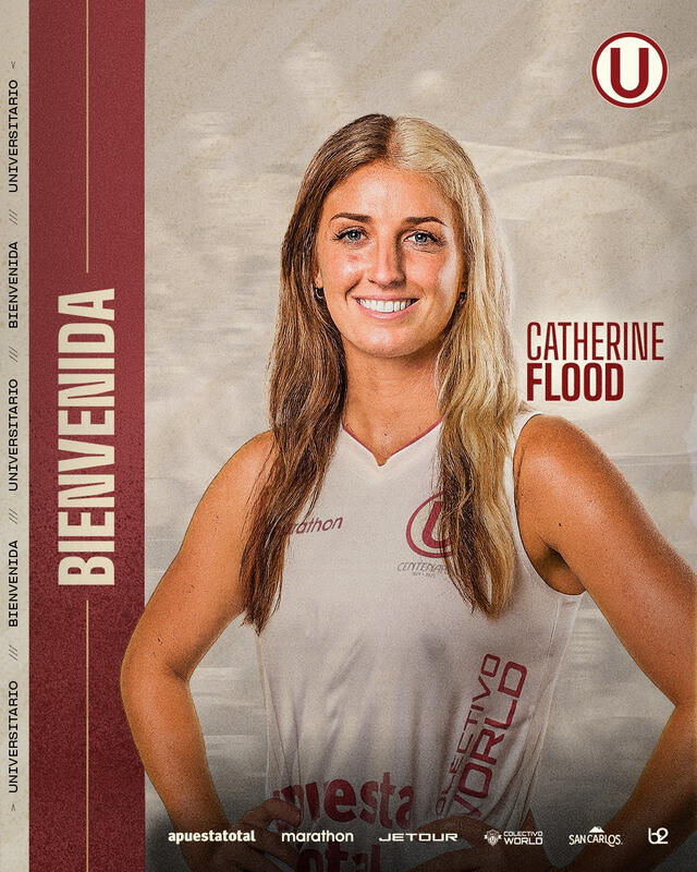 Catherine Flood, Universitario de Deportes