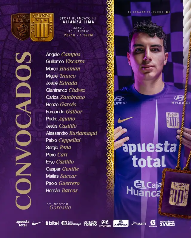 Alianza Lima vs Sport Huancayo Alianza Lima vs Sport Huancayo