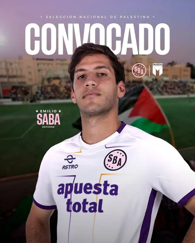 Emilio Saba, Selección de Palestina Emilio Saba, Selección de Palestina