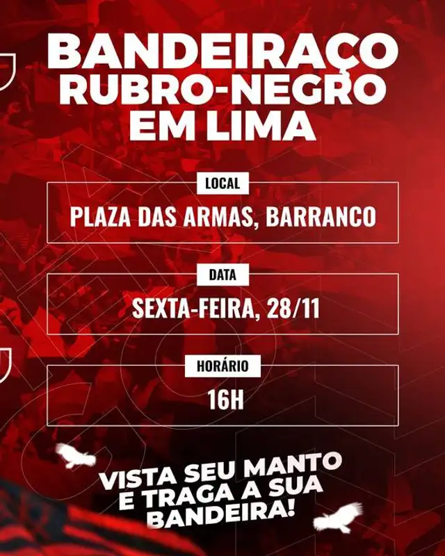 Flamengo banderazo Flamengo banderazo