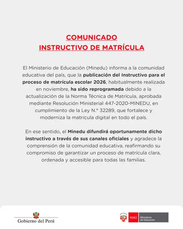 matrícula escolar 2026 matrícula escolar 2026