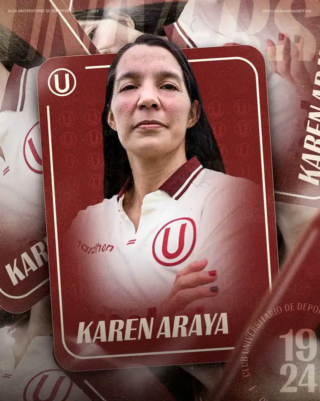 Universitario Femenino anunció el fichaje de Karen Araya   