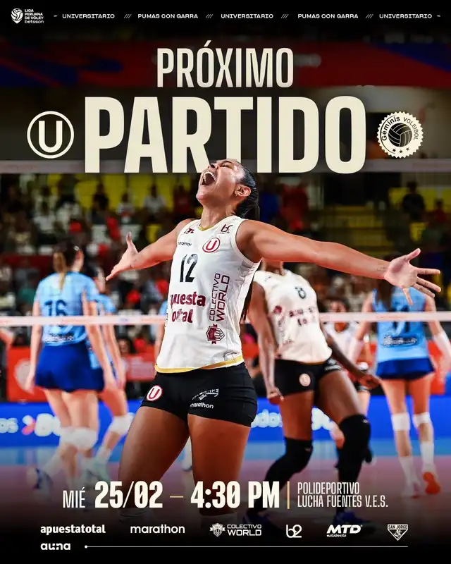 Universitario vóley. Universitario vóley.