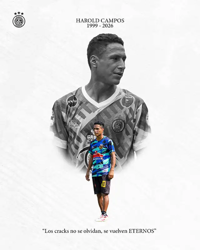 Inter FC Manantay despidió a Harold Campos con emotivo mensaje Inter FC Manantay despidió a Harold Campos con emotivo mensaje