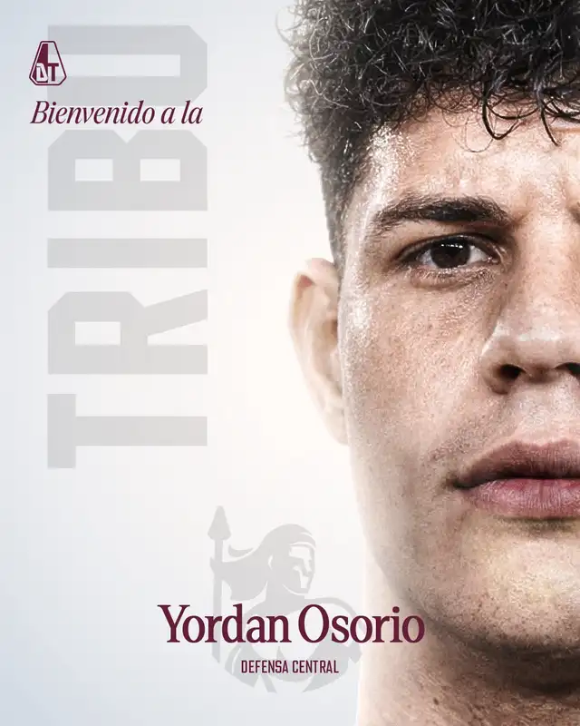Yordan Osorio fue presentado como nuevo jugador de Deportes Tolima y vencer a Universitario en la Copa Libertadores