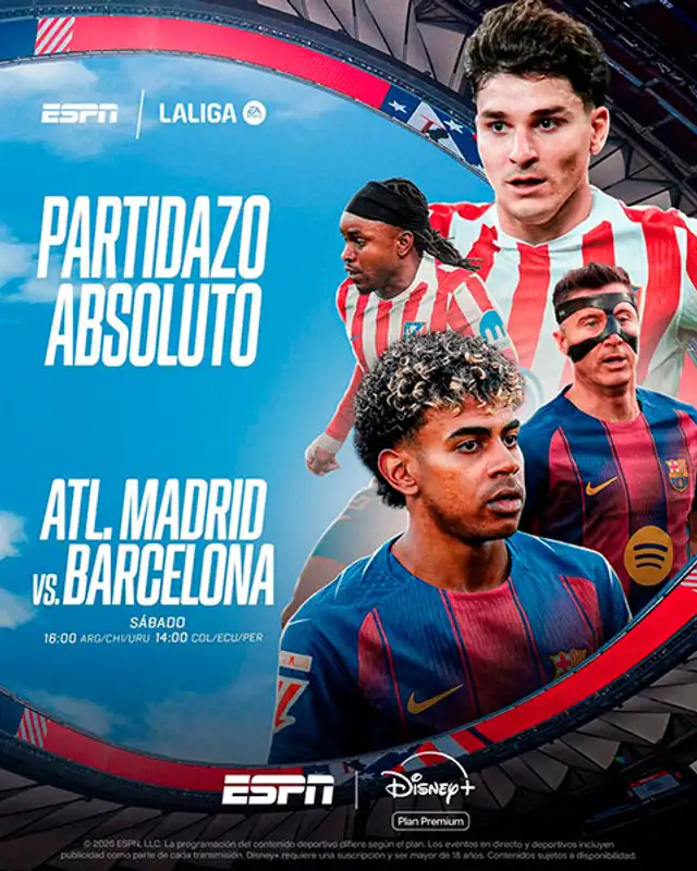 Atlético de Madrid vs Barcelona
