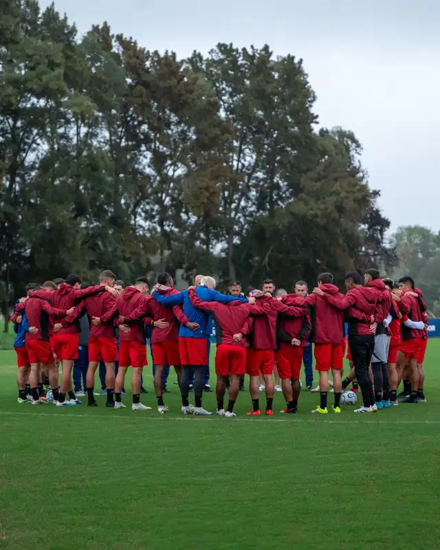 Primer entrenamiento de Cienciano