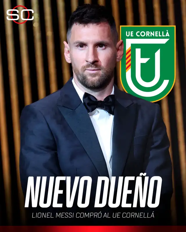 Messi es el nuevo dueño de Ue Cornellá