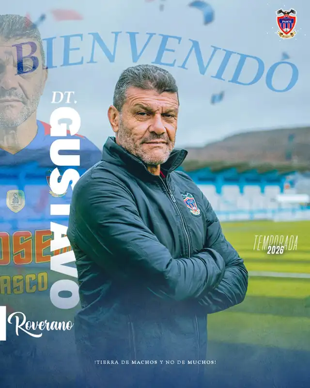 Gustavo Roverano firmó por Ecosem Pasco