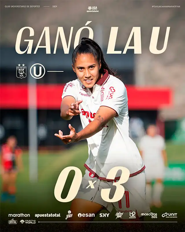 Universitario vs Melgar, Liga Femenina 2026