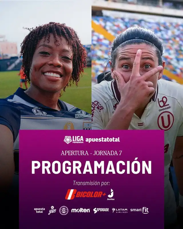 El clásico entre Alianza Lima vs Universitario por el Torneo Apertura de la Liga Femenina 2026 se verá por Bicolor+