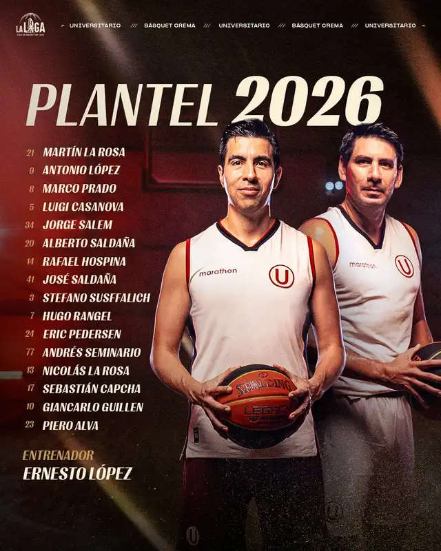 Plantel 2026 Plantel 2026