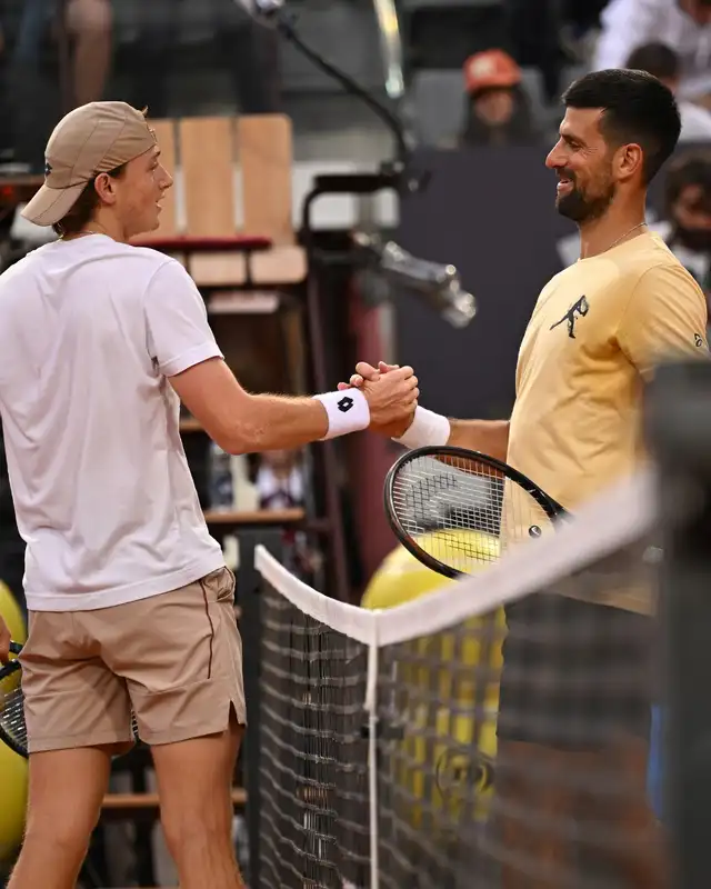 Ignacio Buse y Novak Djokovic tienen una amistad ligada al tenis