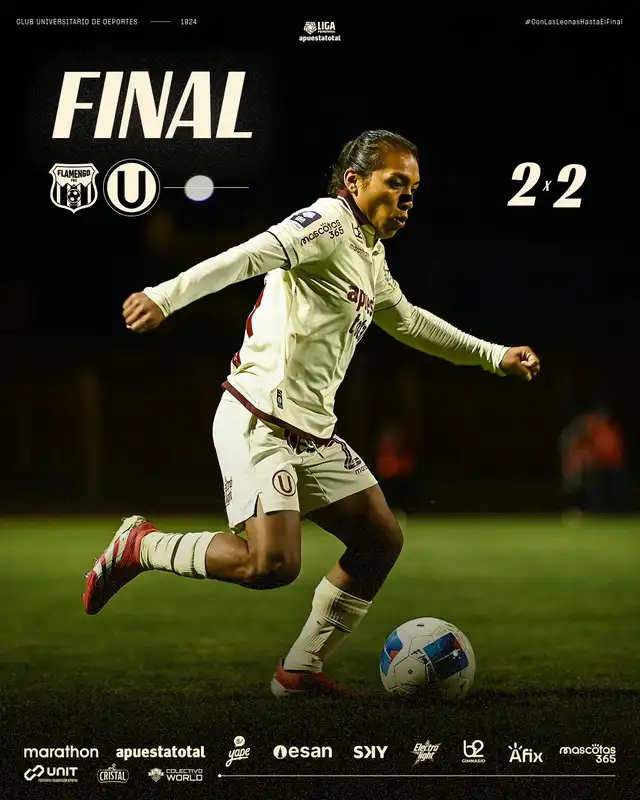 Universitario de Deportes empató 2-2 ante Flamengo FBC Tambo por la Liga Femenina 2026