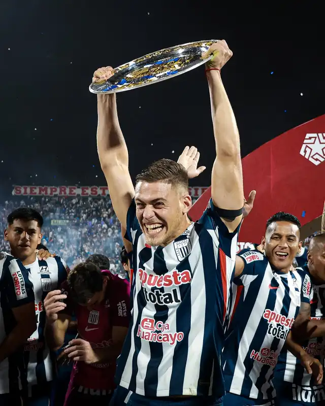 Federico Girotti salió campeón del Torneo Apertura de la Liga 1 2026 con Alianza Lima
