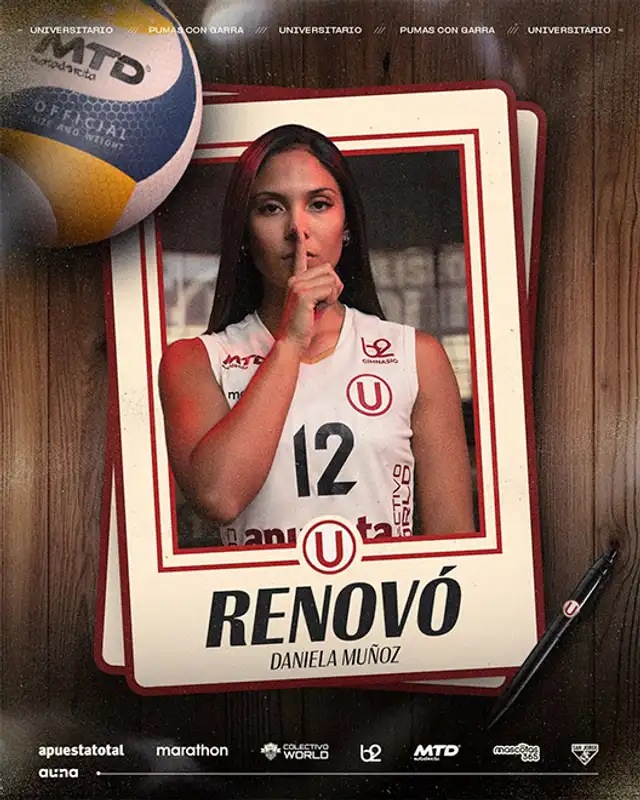 Daniela Muñoz, Universitario Vóley