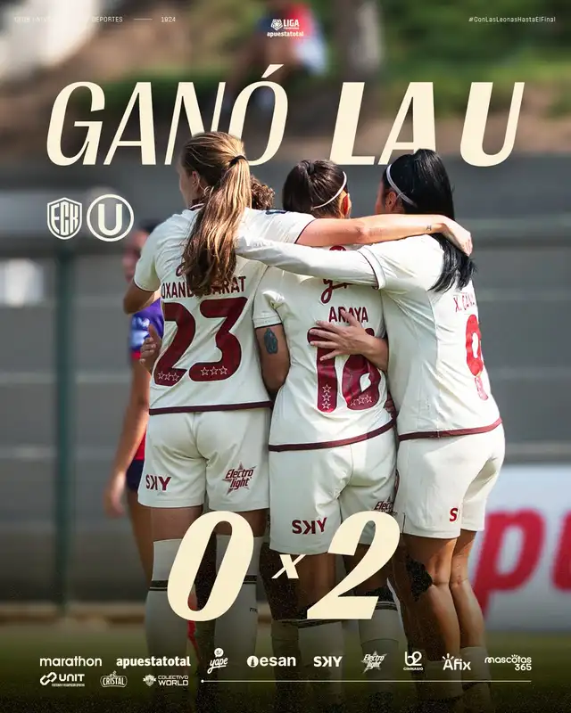 Universitario ganó 2-0 a FC Killas por el Torneo Apertura de la Liga Femenina 2026
