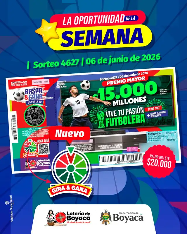 Lotería de Boyacá Lotería de Boyacá