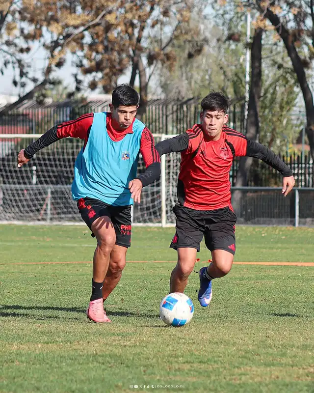 Esteban Pavez entrenó con la Sub-20 de Colo Colo en su receso lejos de Alianza Lima