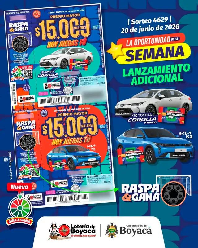 Lotería de Boyacá Lotería de Boyacá