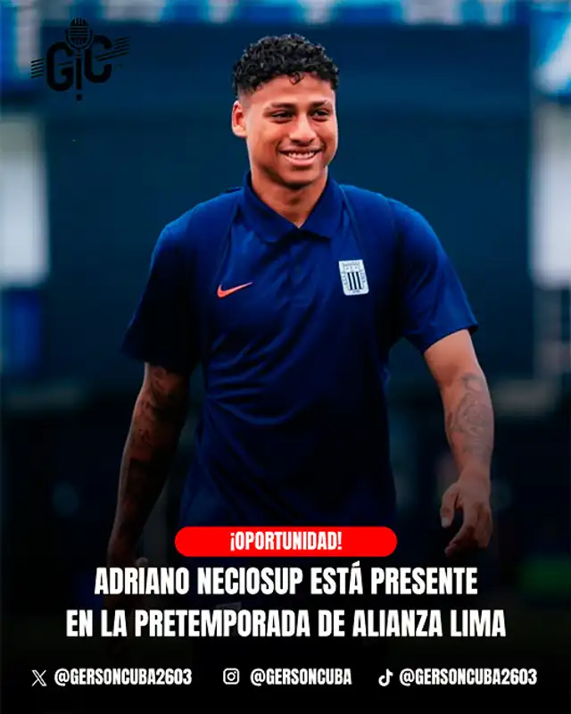 Adriano Neciosup, Alianza Lima Adriano Neciosup, Alianza Lima