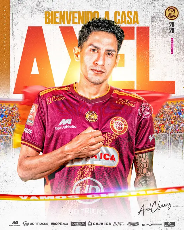 Axel Chávez, ex Universitario de Deportes, es nuevo jugador de Los Chankas