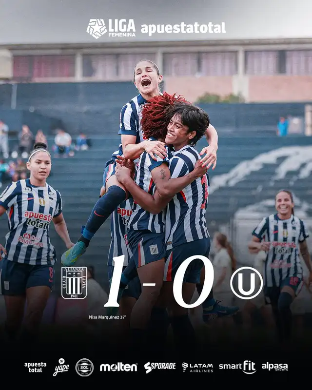 Alianza Lima ganó 1-0 a Universitario en la primera semifinal del Torneo Apertura de la Liga Femenina
