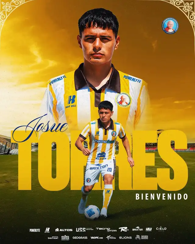 Josué Torres, jugador de Universitario, fue prestado a Juan Pablo II para el Torneo Clausura de la Liga 1 Josué Torres, jugador de Universitario, fue prestado a Juan Pablo II para el Torneo Clausura de la Liga 1