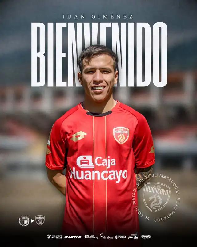 Juan Giménez fue presentado como nuevo fichaje de Sport Huancayo Juan Giménez fue presentado como nuevo fichaje de Sport Huancayo