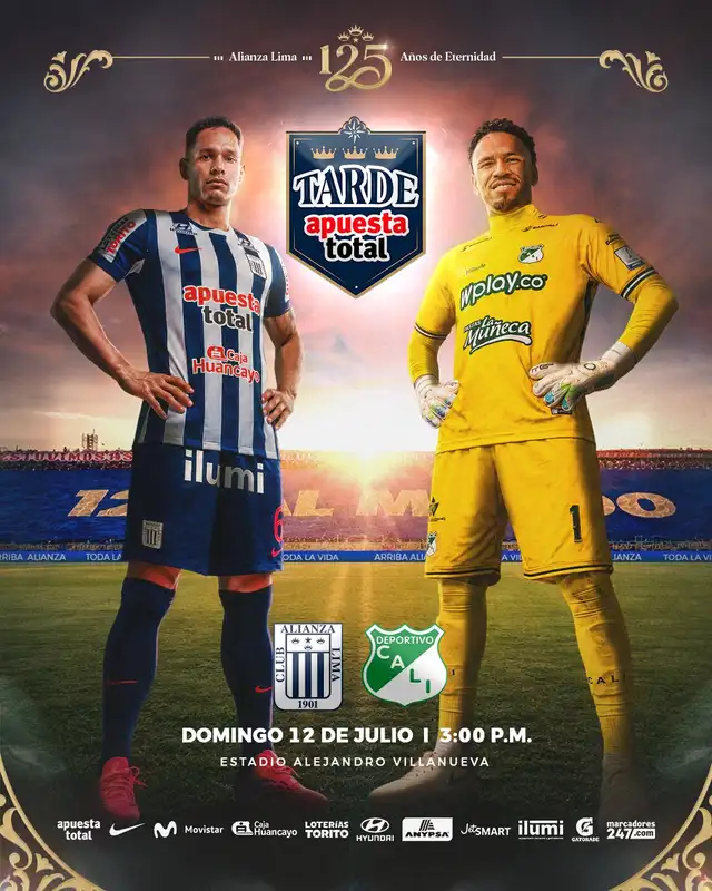 Alianza Lima y Deportivo Cali se enfrentarán por amistoso internacional